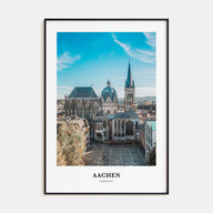 Aachen Portrait Color Poster