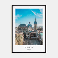 Aachen Portrait Color Poster