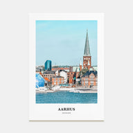 Aarhus Portrait Color Poster