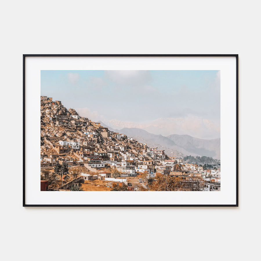 Afghanistan Landscape Color Poster