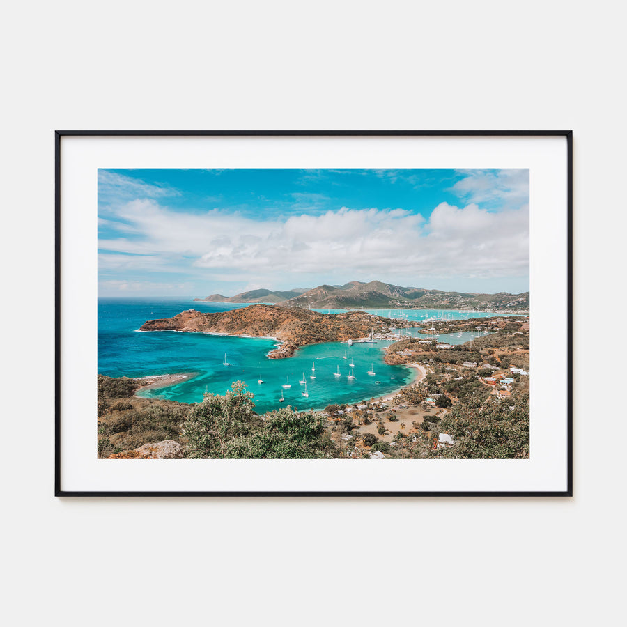 Antigua and Barbuda Landscape Color Poster
