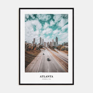 Atlanta Portrait Color No 1 Poster