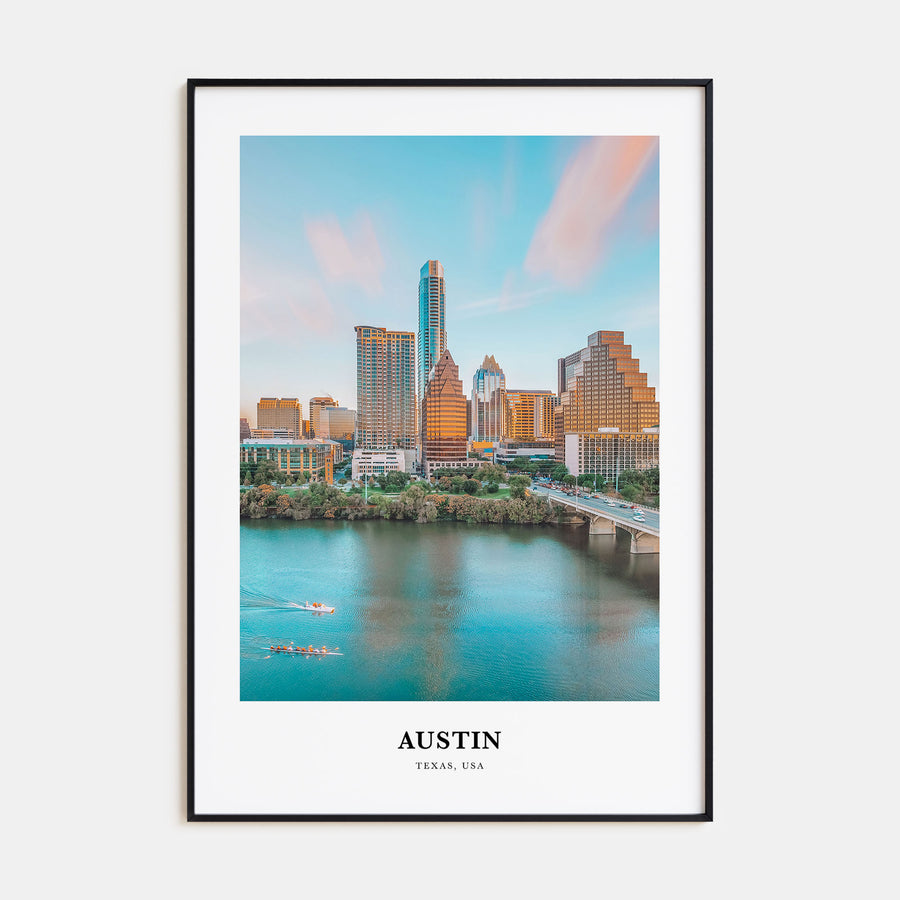 Austin Portrait Color Poster