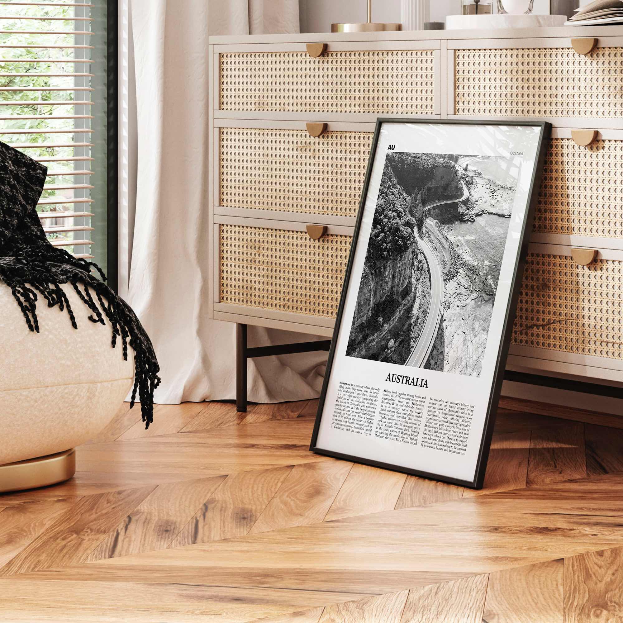 Australia Print Black and White No 3, Australia Wall Art, Australia Poster, Australia Photo, Sydney, Melbourne, Brisbane, Oceania