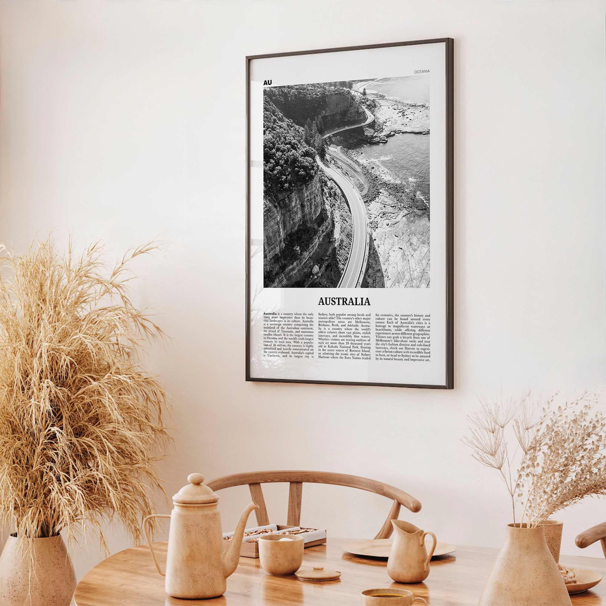 Australia Print Black and White No 3, Australia Wall Art, Australia Poster, Australia Photo, Sydney, Melbourne, Brisbane, Oceania