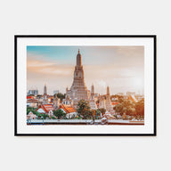 Bangkok Landscape Color Poster