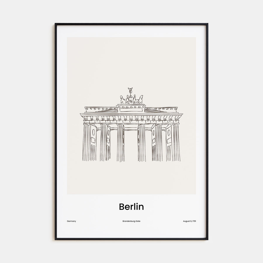 Berlin Drawn No 1 Poster