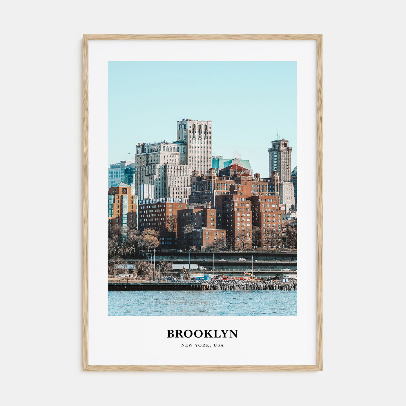 Brooklyn Portrait Color No 1 Poster