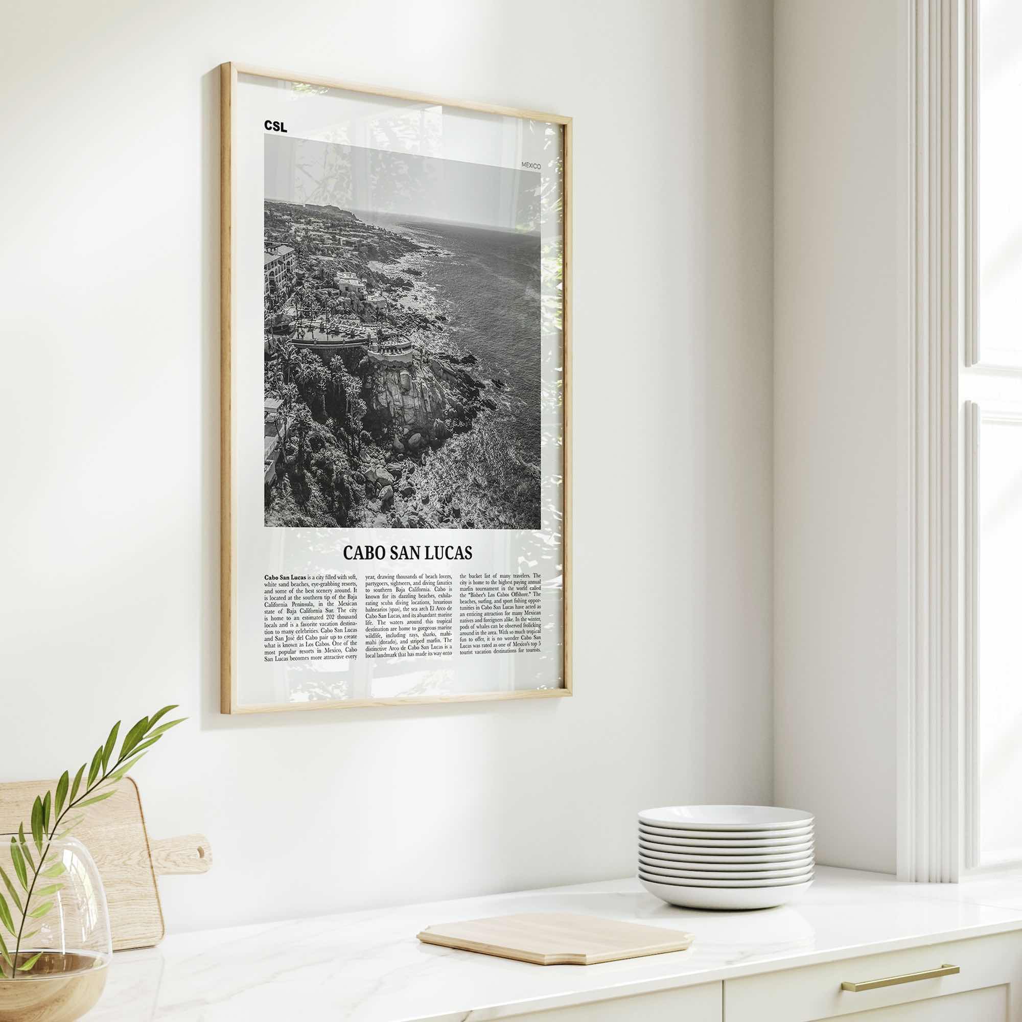 Cabo San Lucas Print Black and White, Cabo San Lucas Wall Art, Cabo San Lucas Poster, Cabo San Lucas Photo, Cabo San Lucas Wall, Mexico