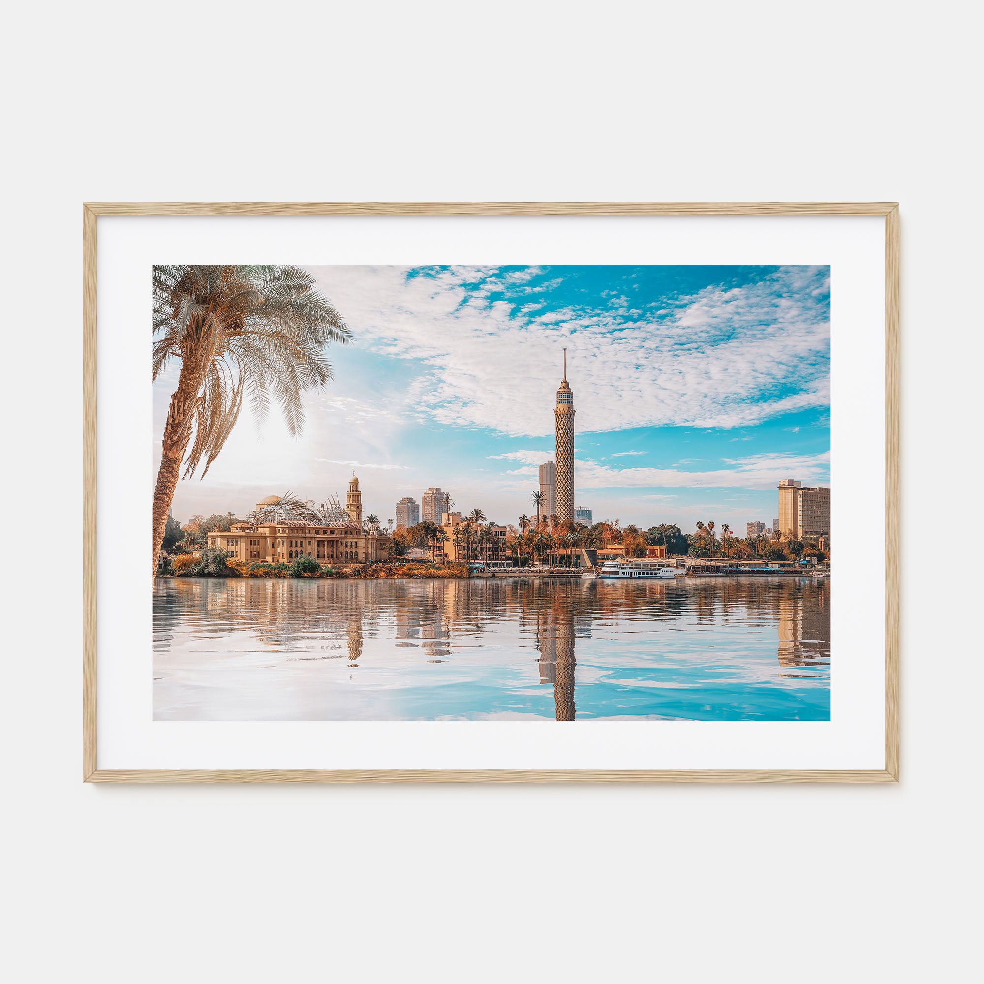 Cairo Landscape Color Poster