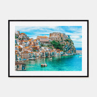 Calabria Landscape Color Poster