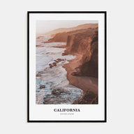 California Portrait Color Poster