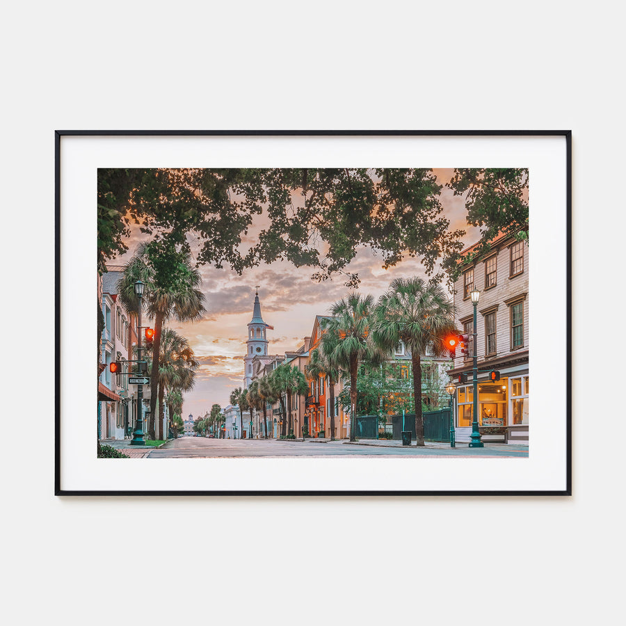 Charleston, South Carolina Landscape Color Poster