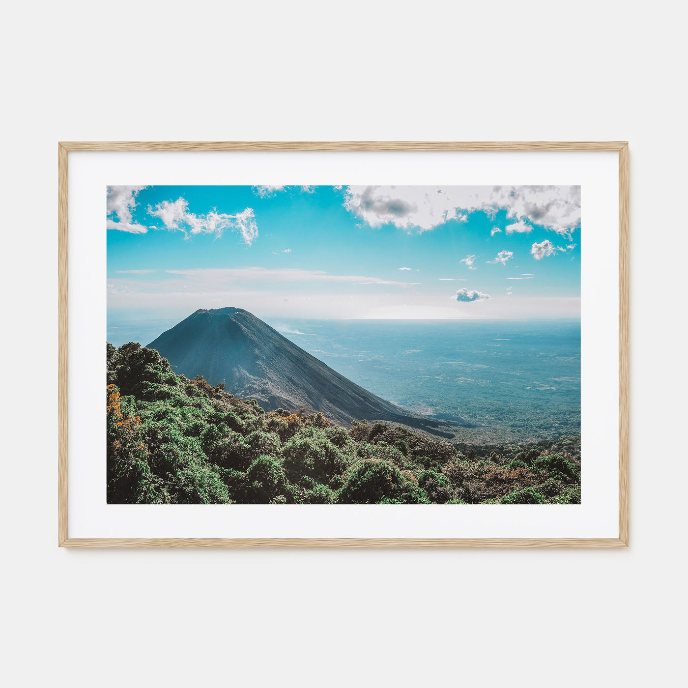 El Salvador Landscape Color Poster