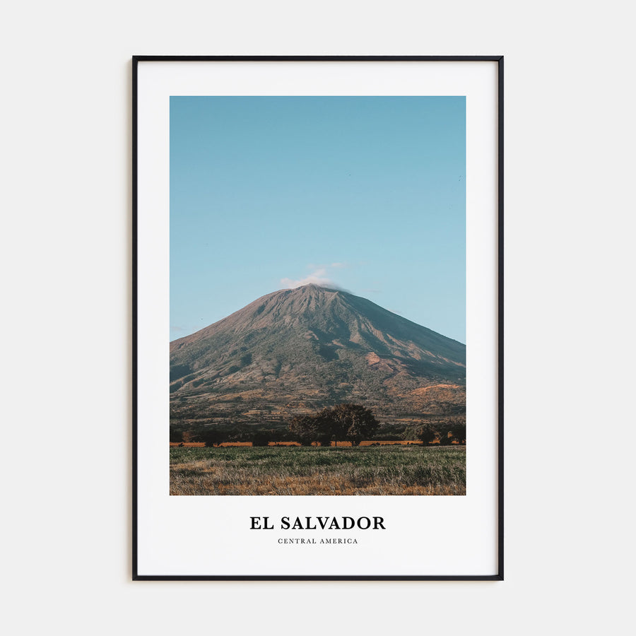 El Salvador Portrait Color Poster