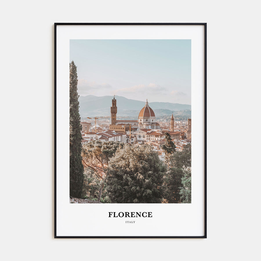Florence Portrait Color No 1 Poster