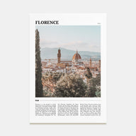 Florence Travel Color No 1 Poster