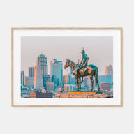 Kansas City Landscape Color Poster