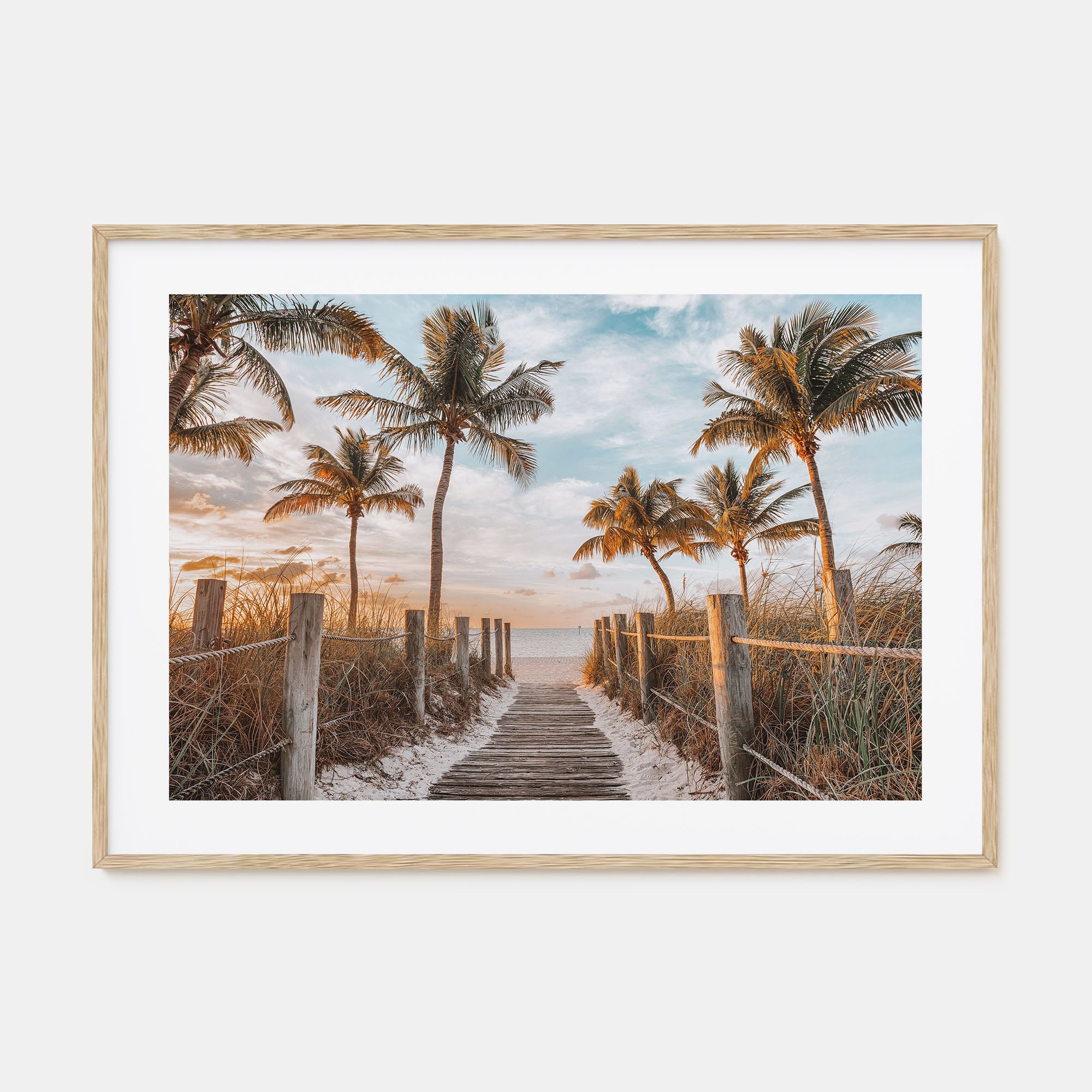 Key West Landscape Color Poster