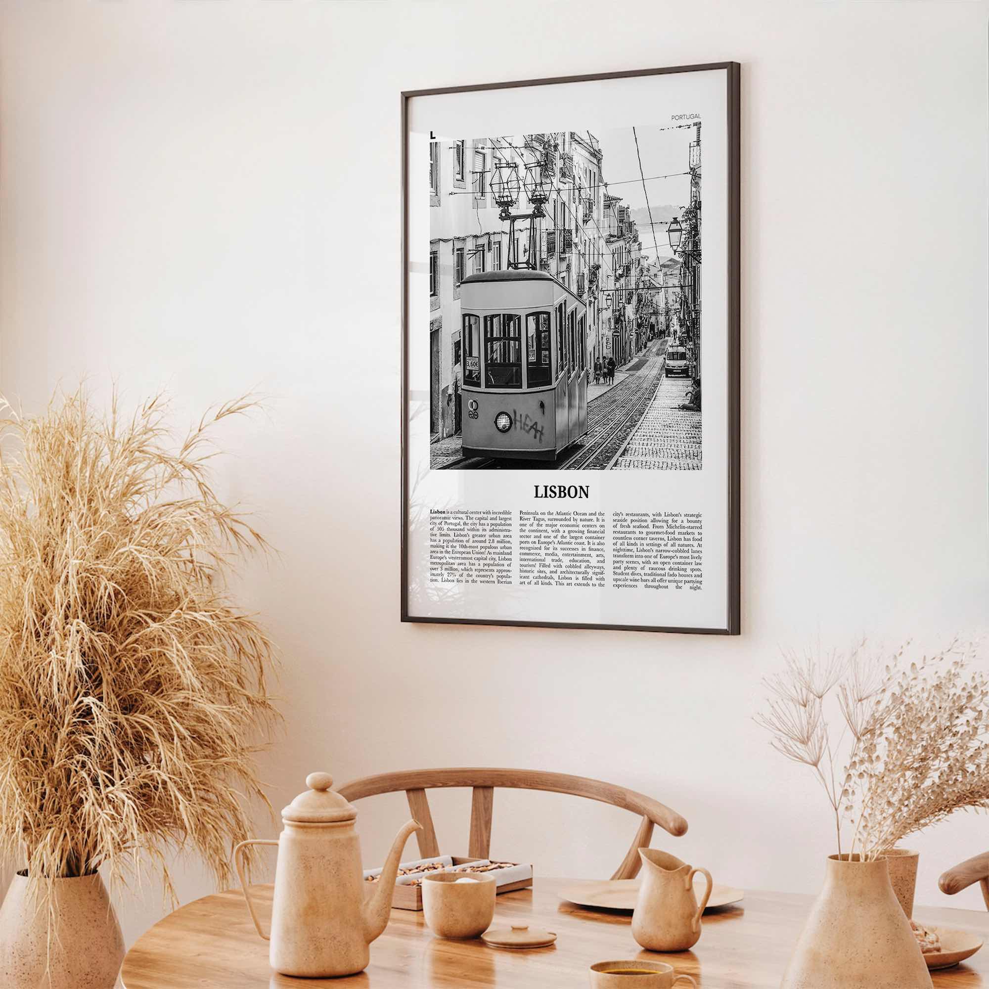 Lisbon Print Black and White No 1, Lisbon Wall Art, Lisbon Poster, Lisbon Photo, Lisbon Wall Decor, Portugal, Lisboa, Portuguesa, Europe