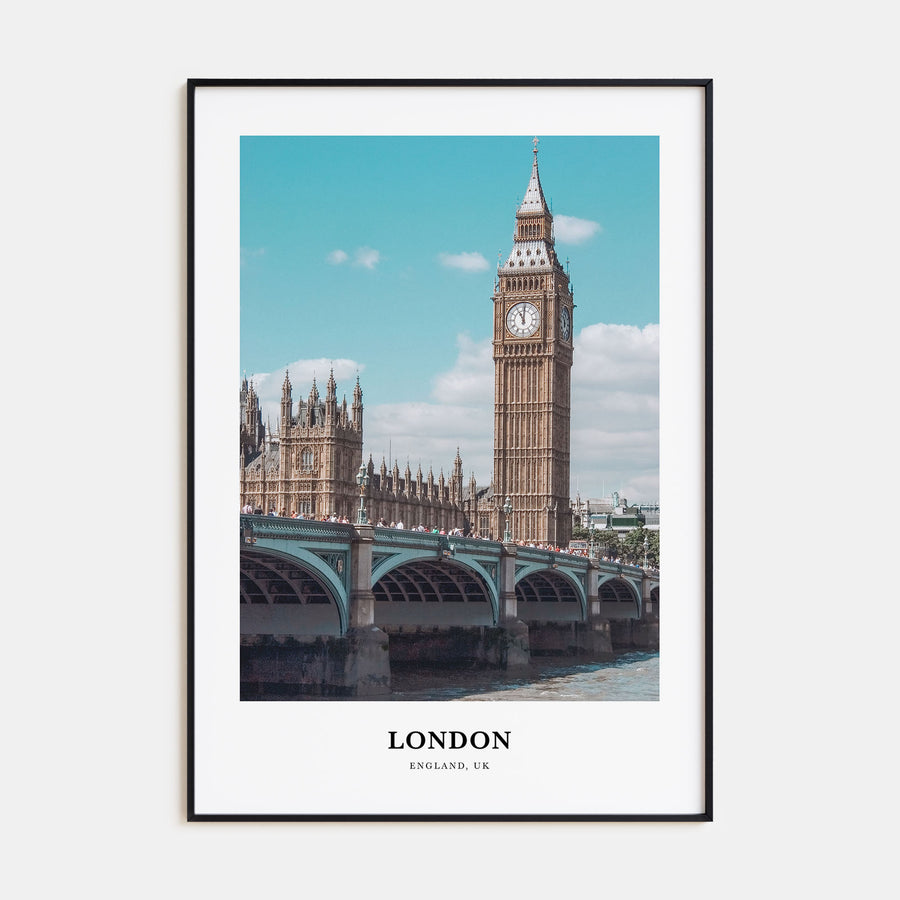 London Portrait Color No 2 Poster