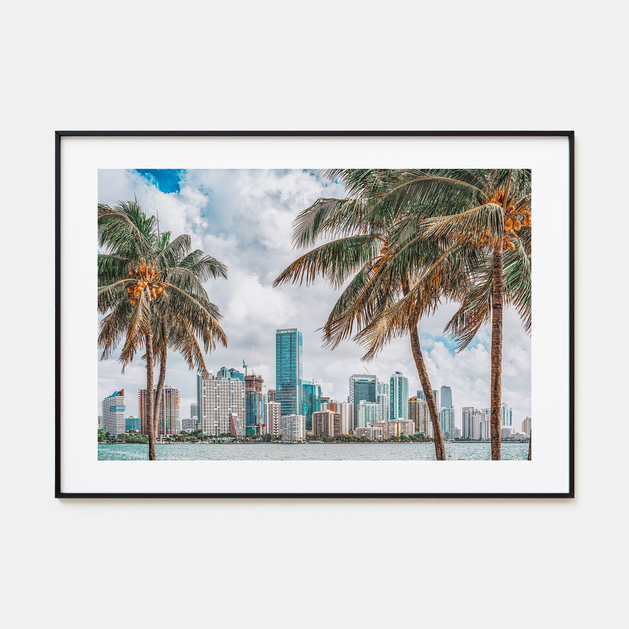 Miami Landscape Color Poster