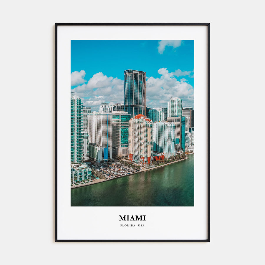 Miami Portrait Color No 1 Poster