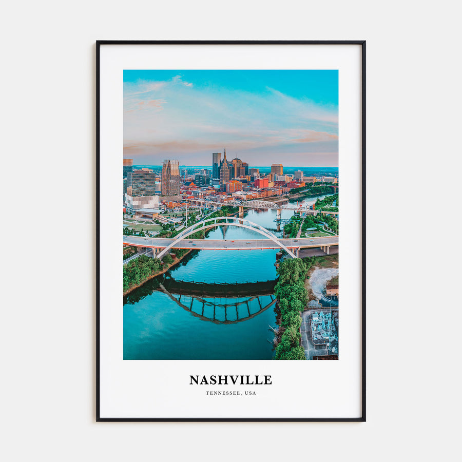 Nashville Portrait Color Poster