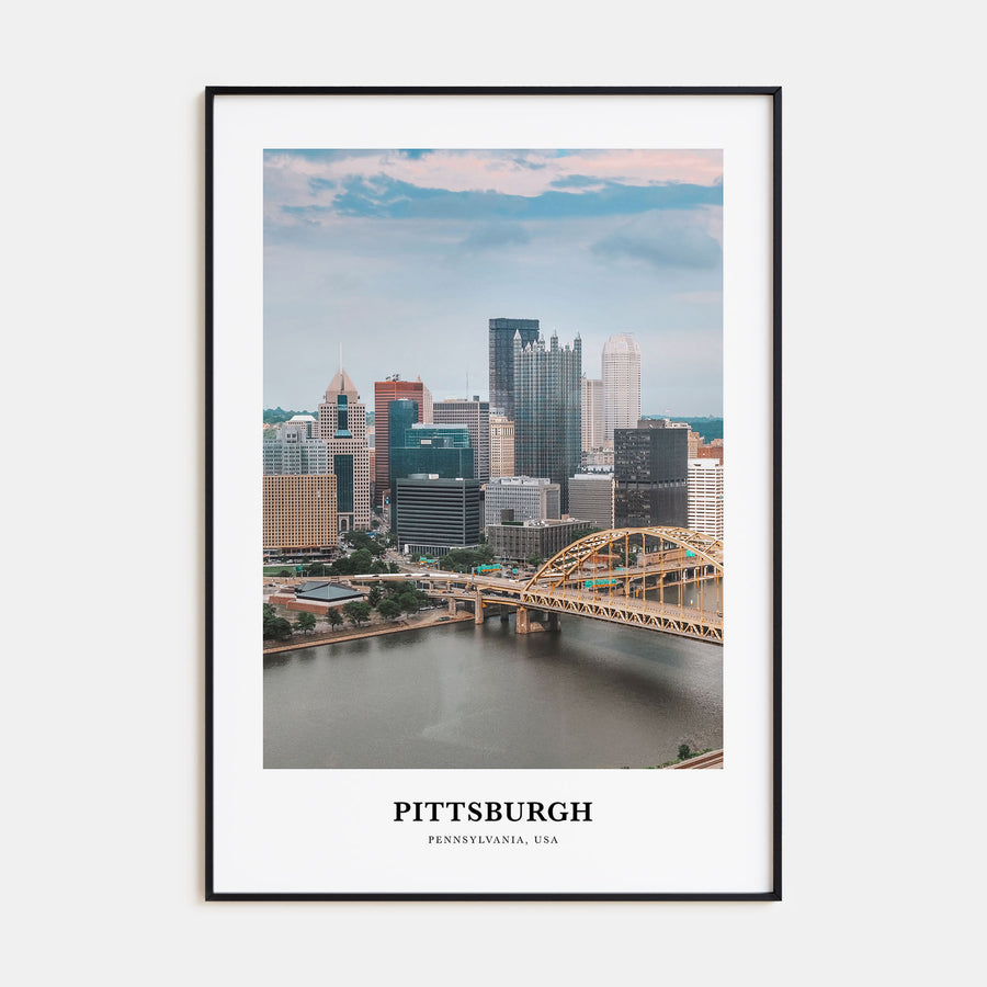 Pittsburgh Portrait Color Poster