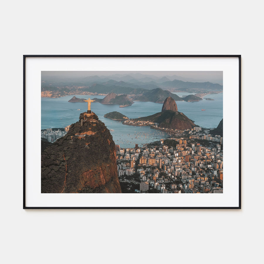 Rio de Janeiro Landscape Color Poster