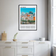 San Diego Travel Color No 2 Poster