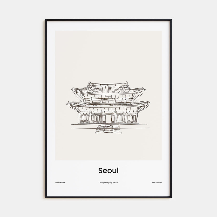 Seoul Drawn No 2 Poster