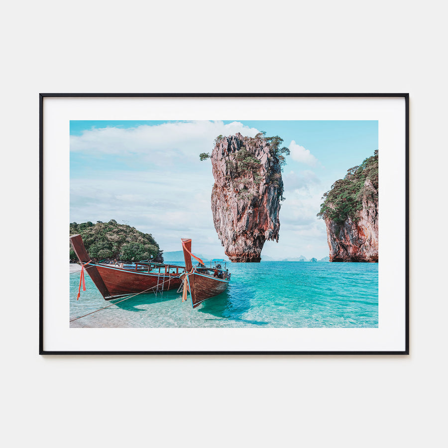 Thailand Landscape Color Poster