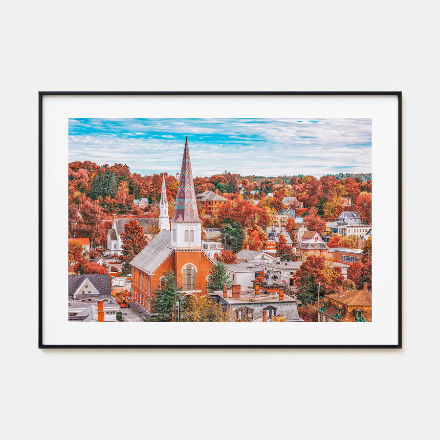 Vermont Landscape Color Poster