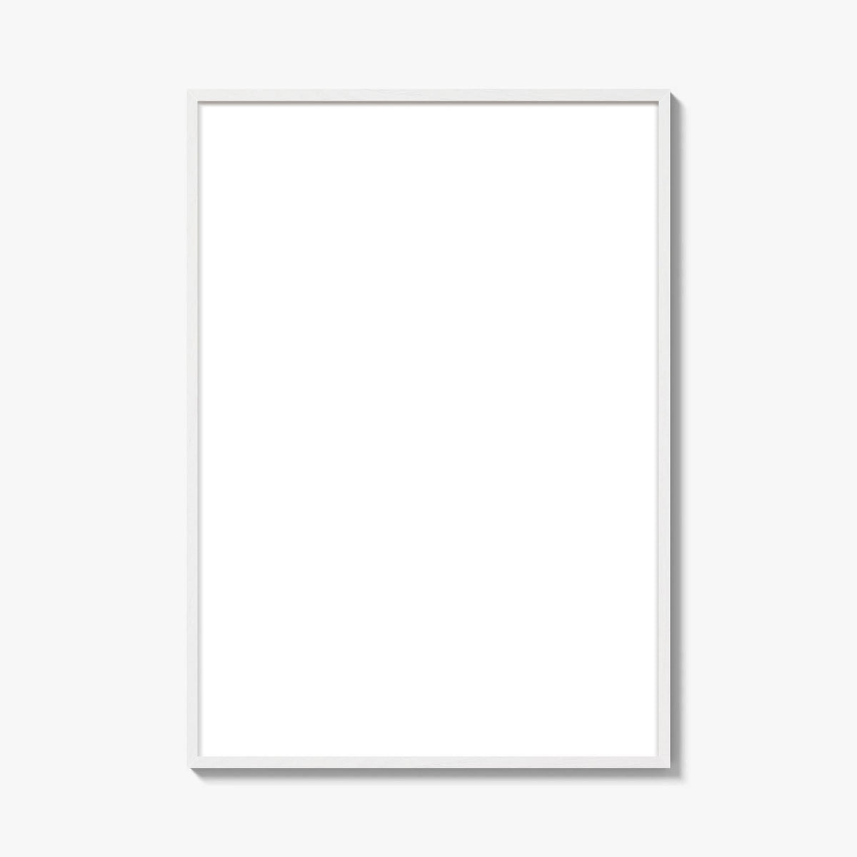 White Wood Frame