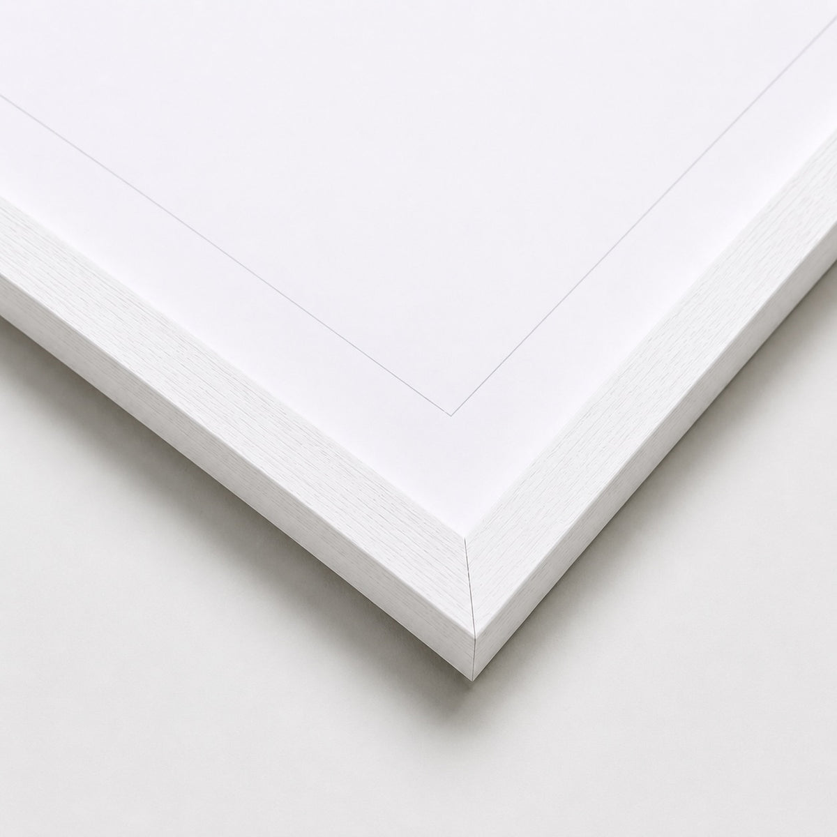 White Wood Frame