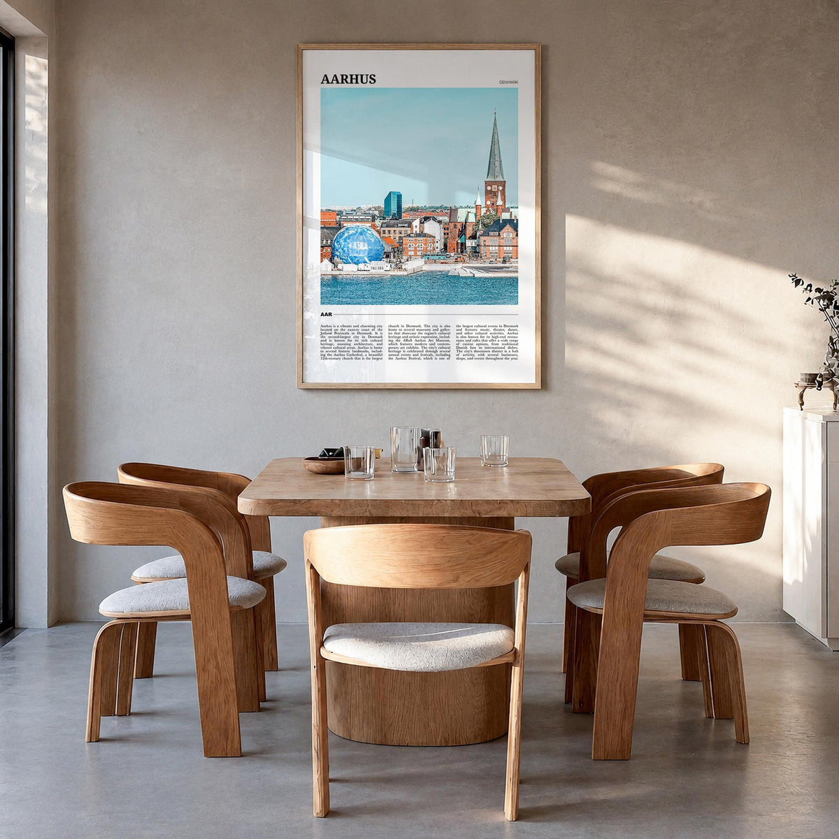 Aarhus Travel Poster