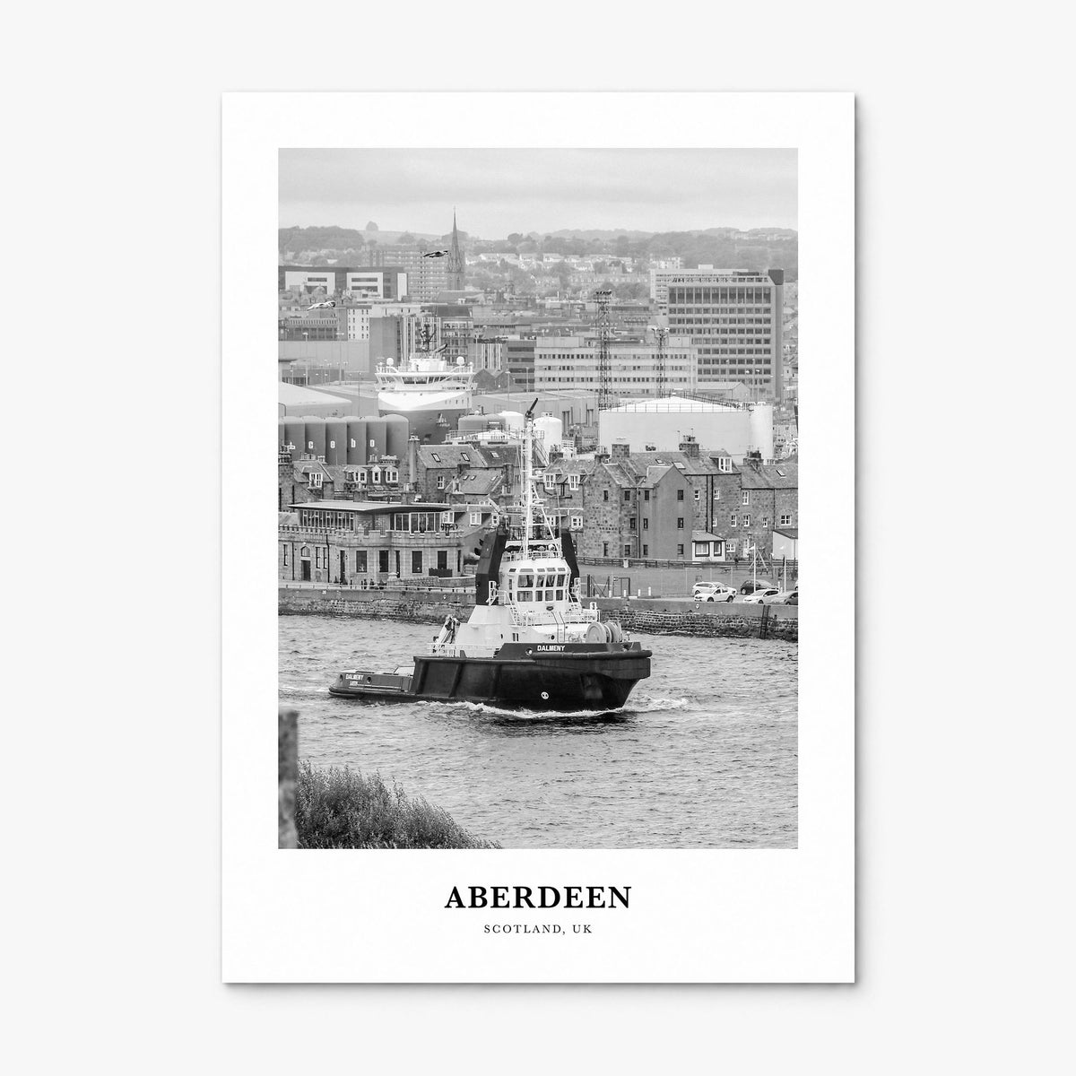 Aberdeen Classic Poster, print only (unframed)
