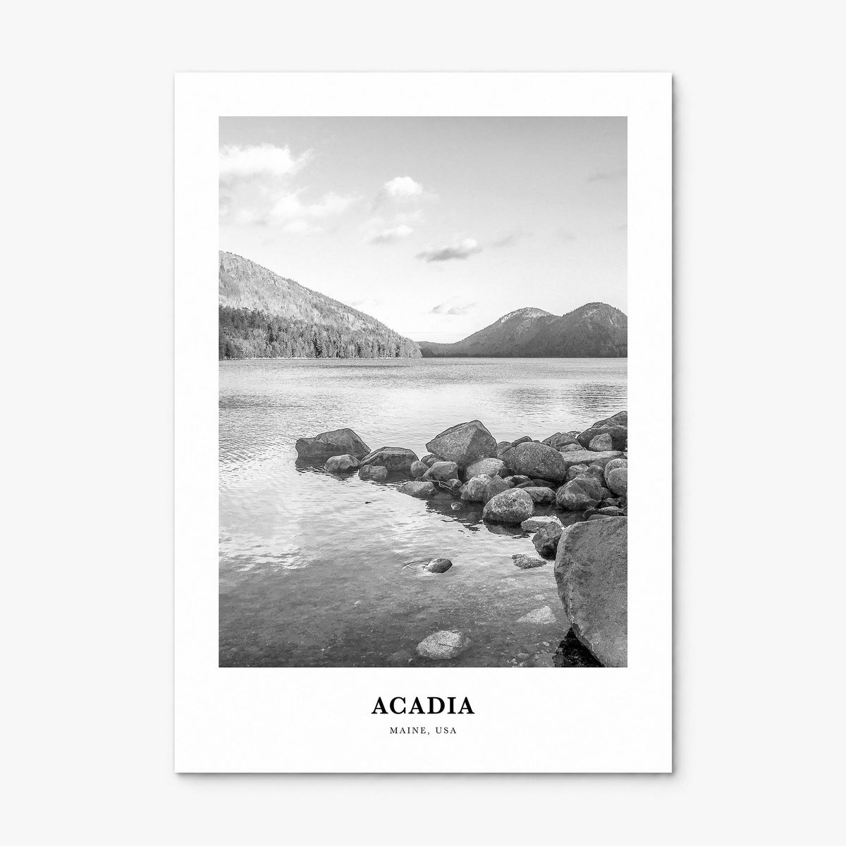 Acadia National Park Classic Poster, print only (unframed)