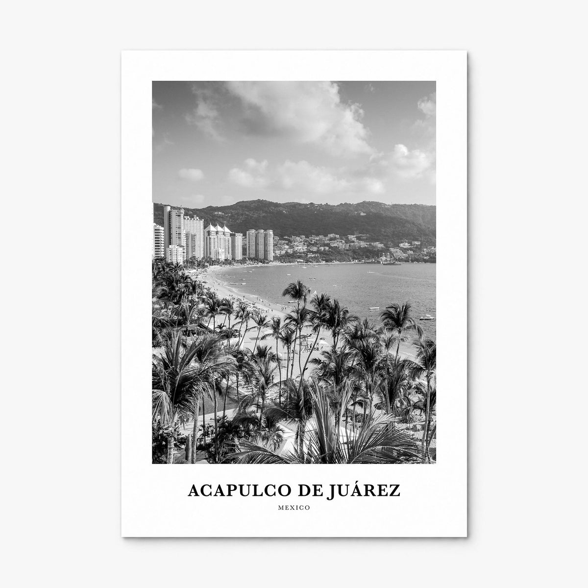 Acapulco Classic Poster, print only (unframed)