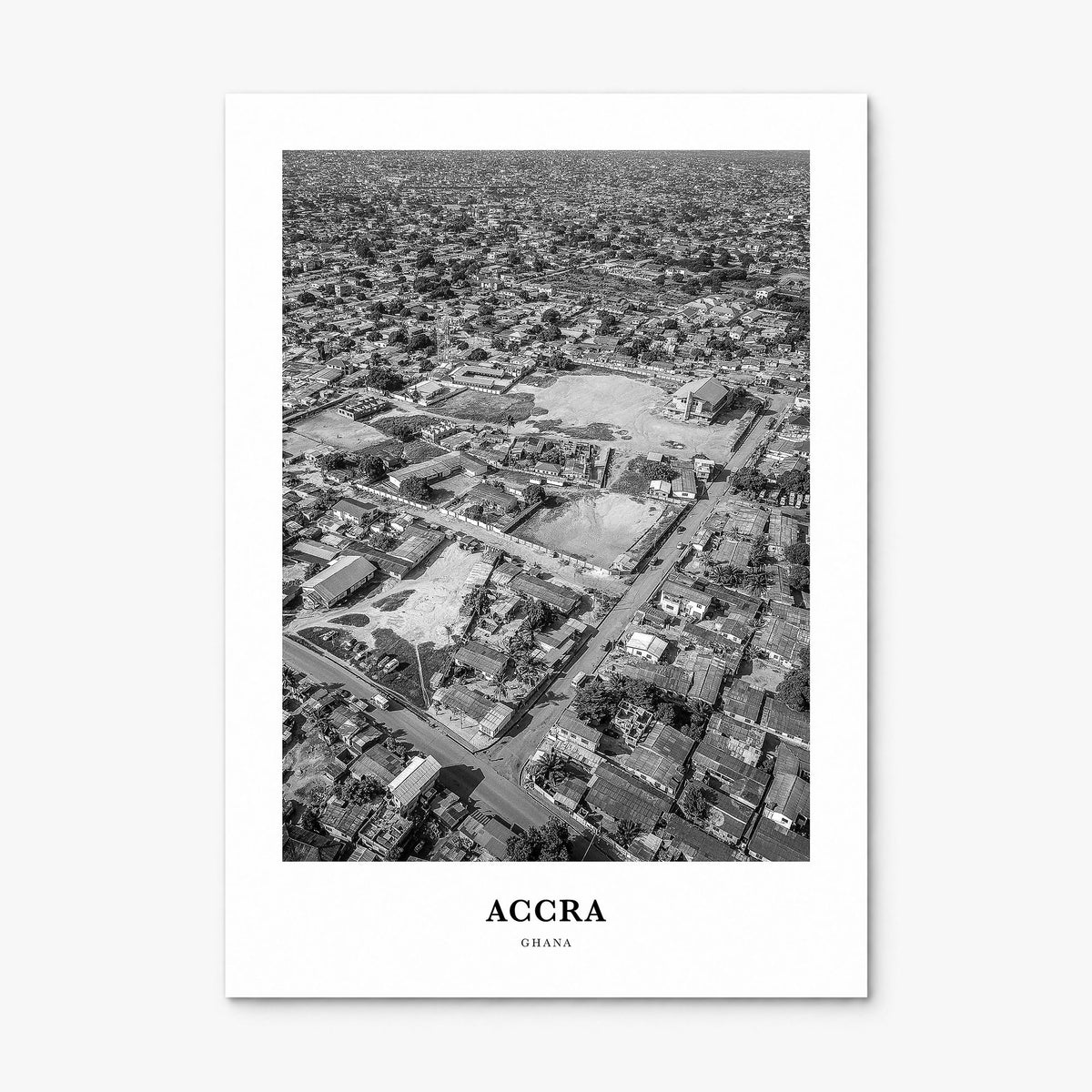 Accra Classic Poster, print only (unframed)
