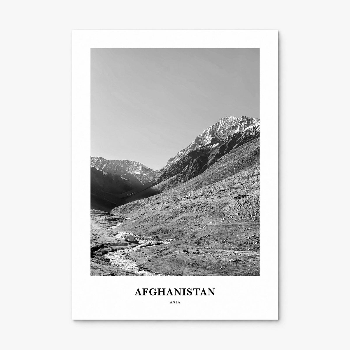 Afghanistan Classic No 1 Poster, print only (unframed)