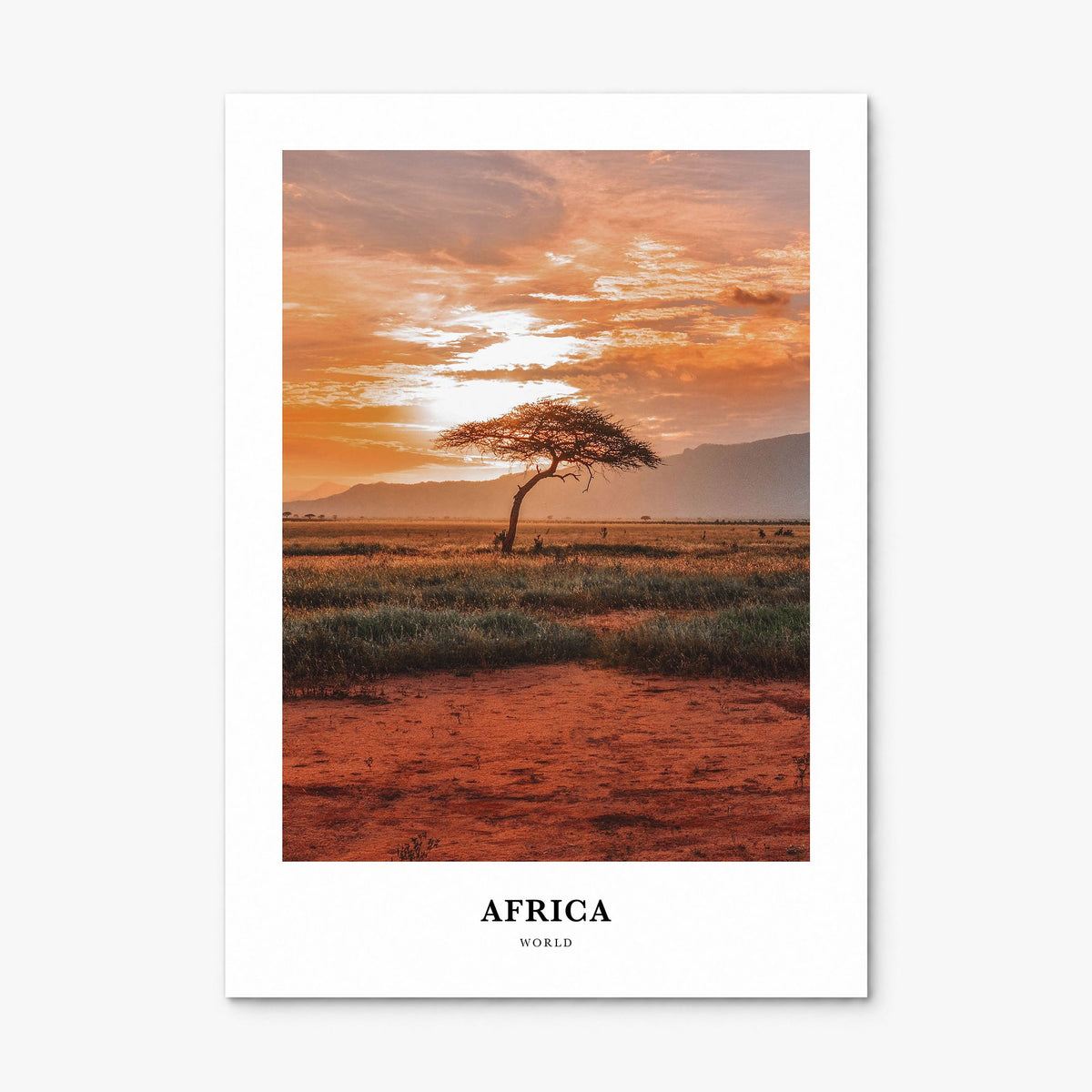 Africa Classic Poster, print only (unframed)
