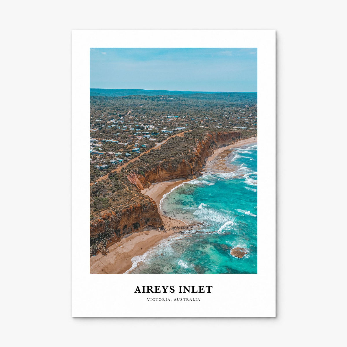 Aireys Inlet Classic Poster, print only (unframed)