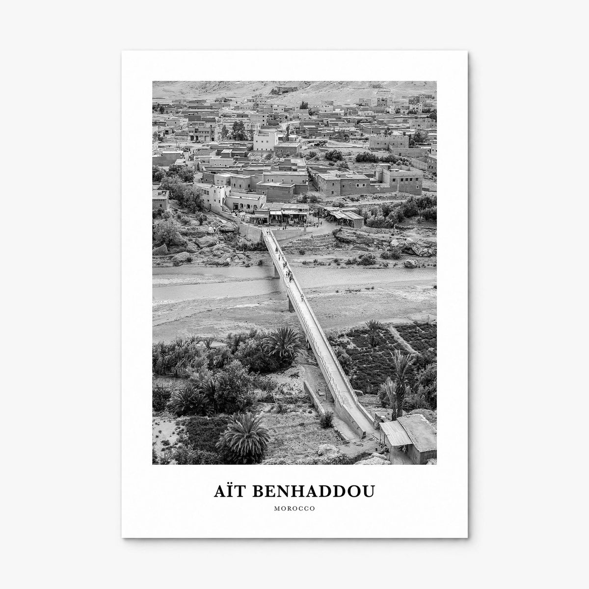 Aït Benhaddou Classic Poster, print only (unframed)