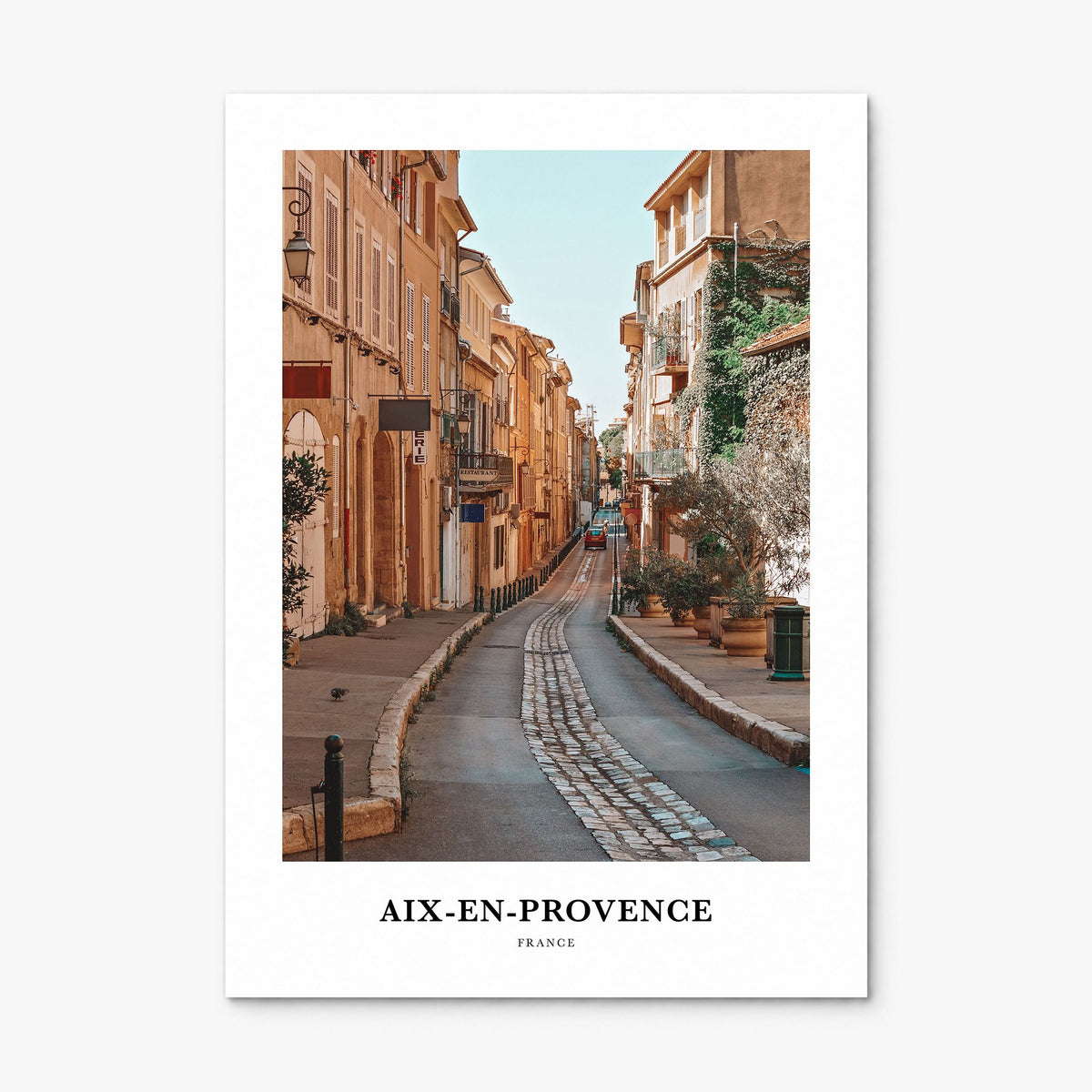 Aix-en-Provence Classic Poster, print only (unframed)