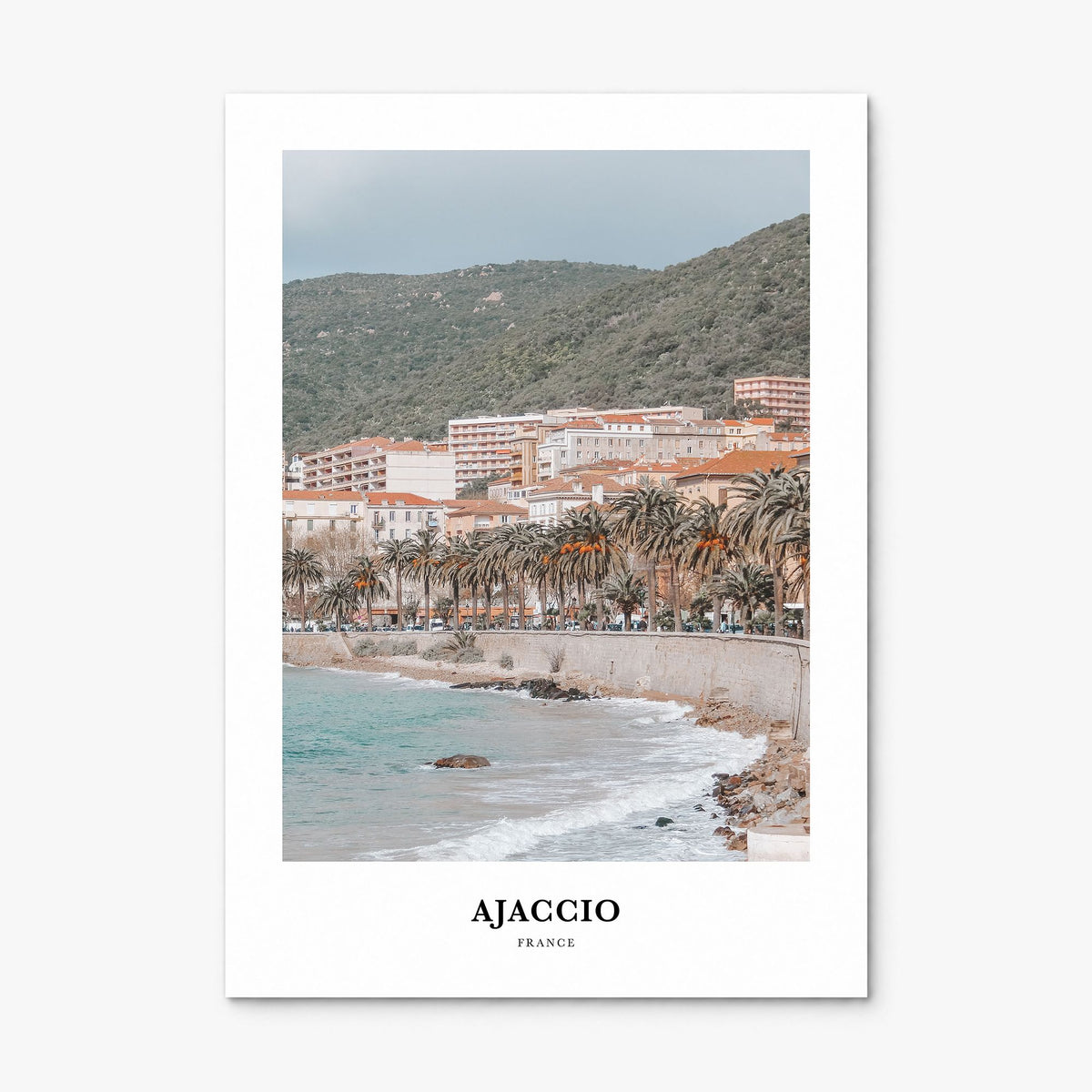 Ajaccio Classic Poster, print only (unframed)