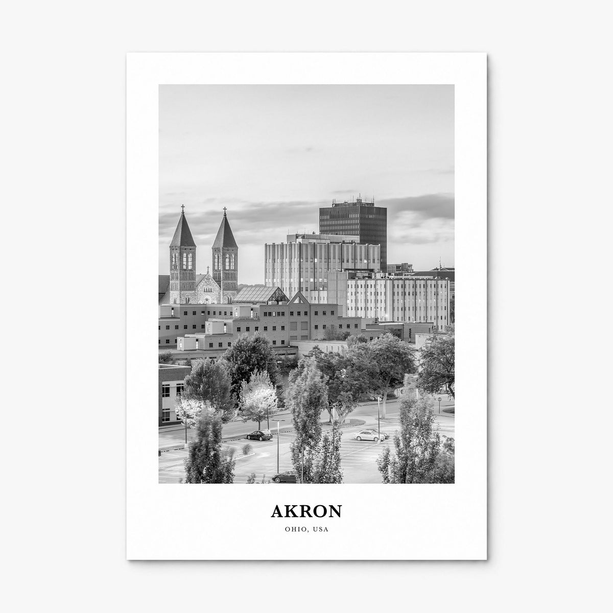 Akron Classic Poster, print only (unframed)