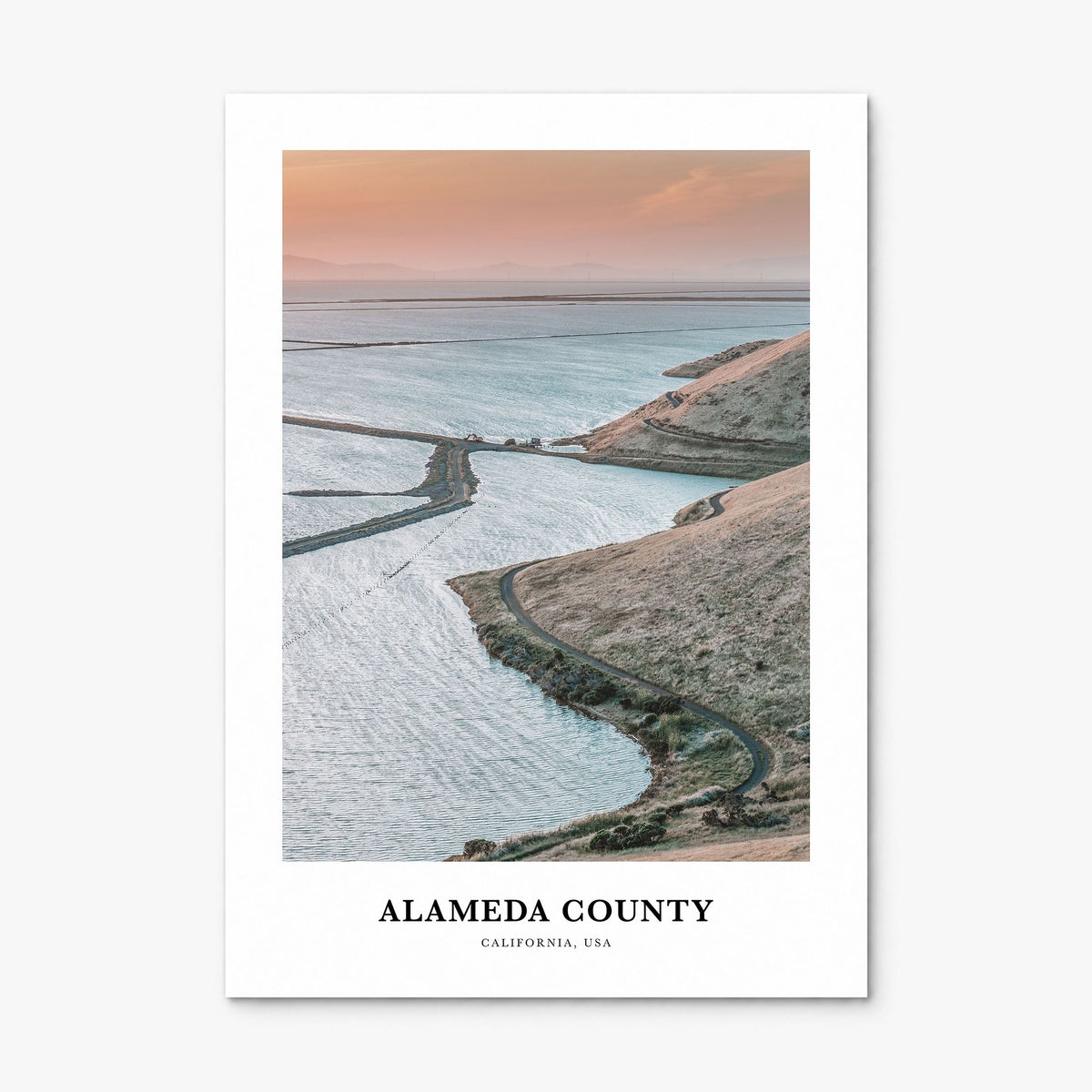 Alameda County Classic Poster, print only (unframed)