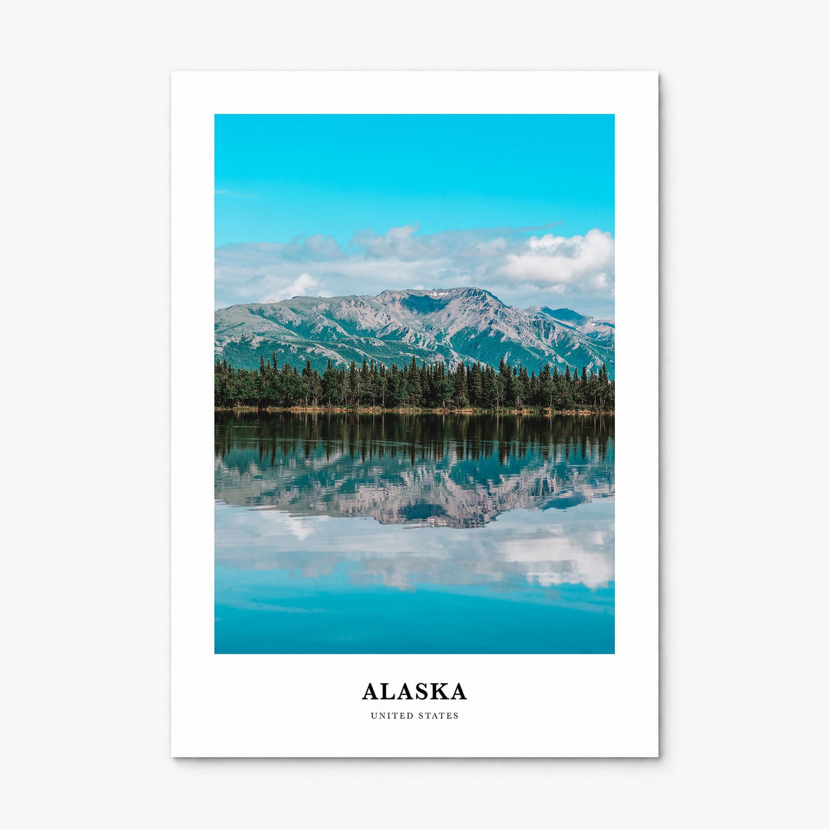 Alaska Classic No 1 Poster, print only (unframed)